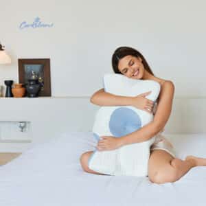 AMG furniture Comfibloom Memory Foam Cervical Pillow