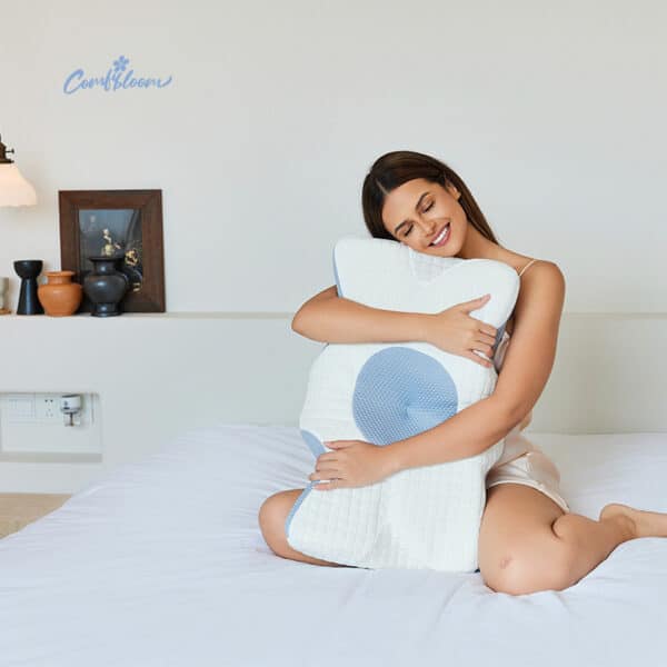 AMG furniture Comfibloom Memory Foam Cervical Pillow