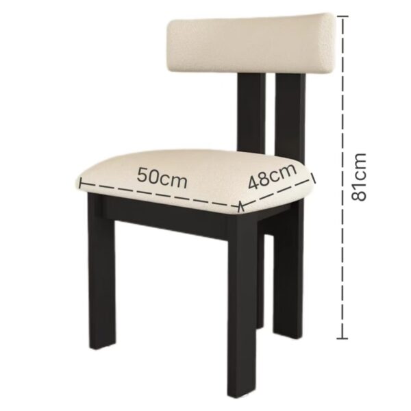 AMG furniture melbourne Horned Solid Wood Dining Chair