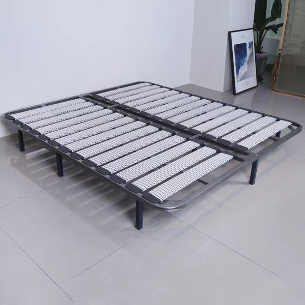 Silent steel and wood bed - Image 4