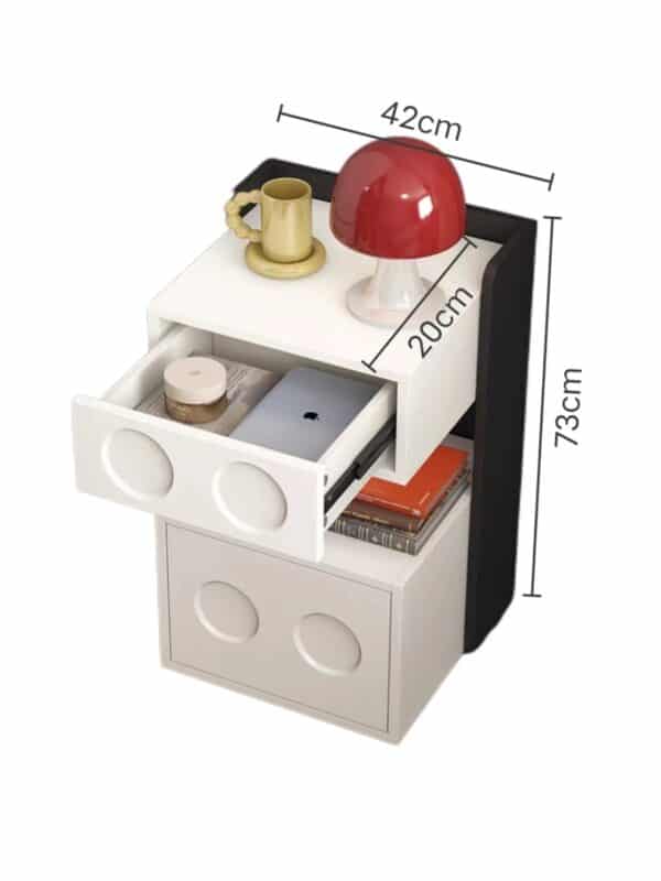 AMG Melbourne Furniture Bedside Table