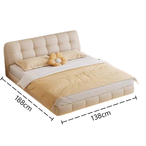 Faux Leather Tufty Bed 138 - Image 2