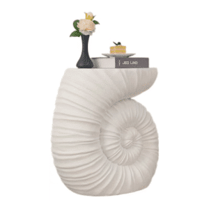 AMG Melbourne Furniture White Snail table coffee table