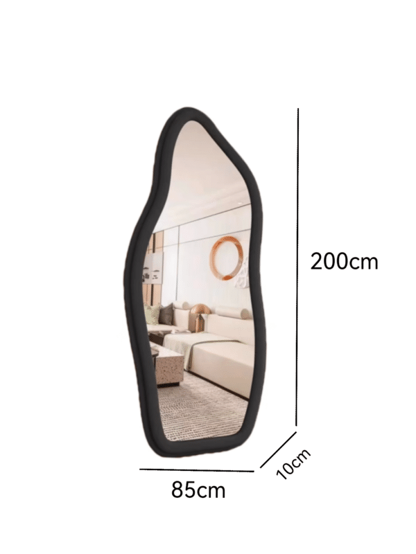 Black Cloud-Shaped Mirror 200 - Image 2