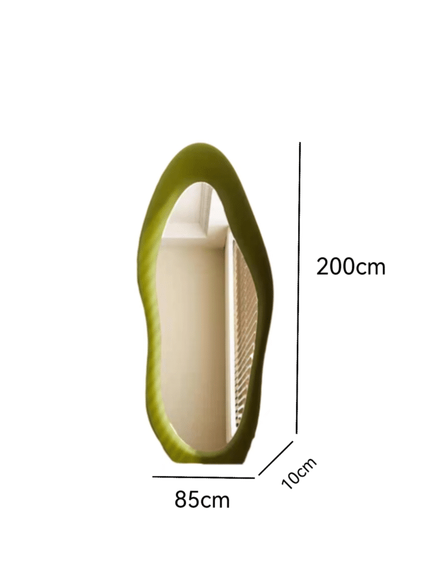 Green Mango-Shaped Dressing Mirror 200 - Image 2