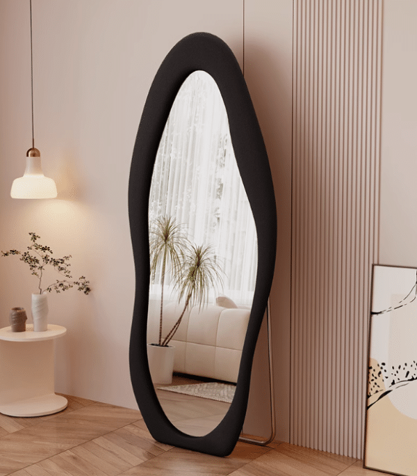 Black Mango-Shaped Mirror 200 - Image 5