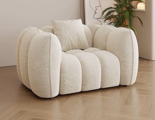 Knot Push Arm Sofa Chair 200 - Image 5