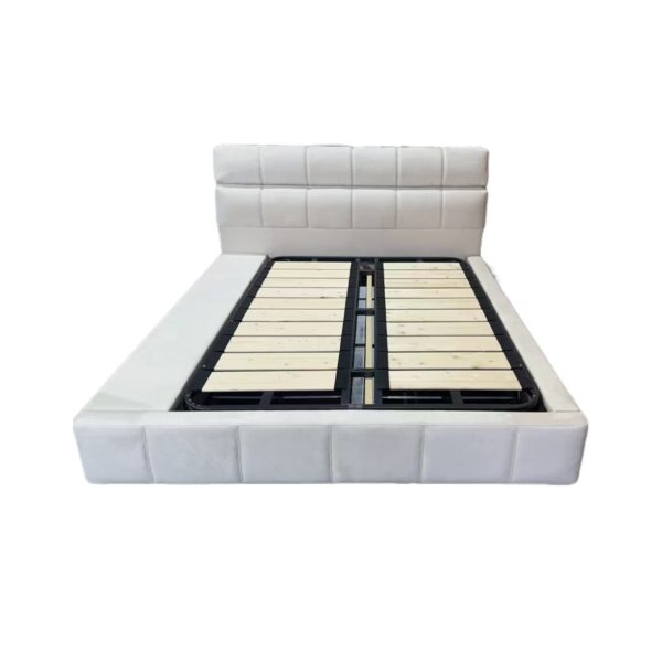 White Chocolate Puff High-Box Drawer with Hydraulic Lift 183