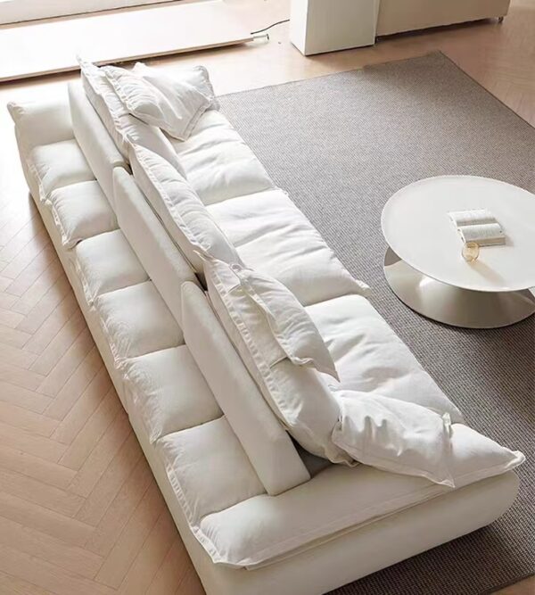 White Adjustable Sailboat Sofa 240 - Image 4