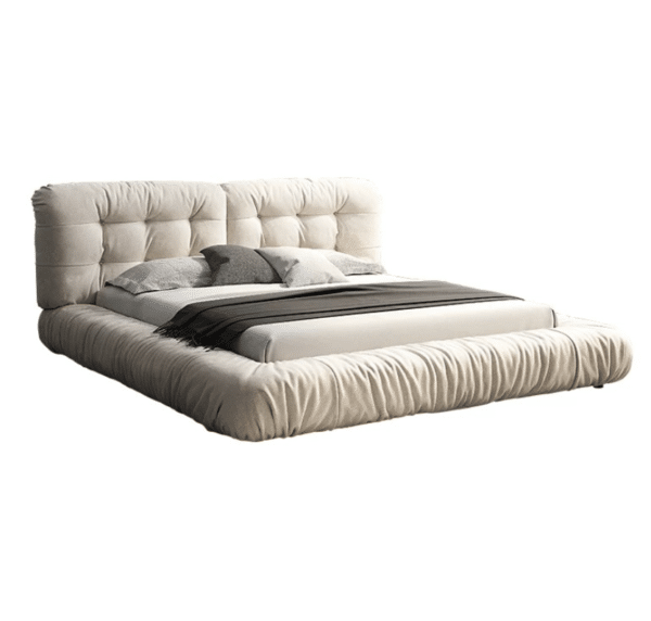 White Plush Cloud Bed Frame 183